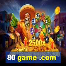 80 game .com